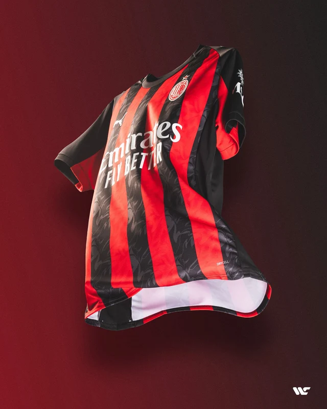 AC Milan Adult 2025-26 Home Jersey L