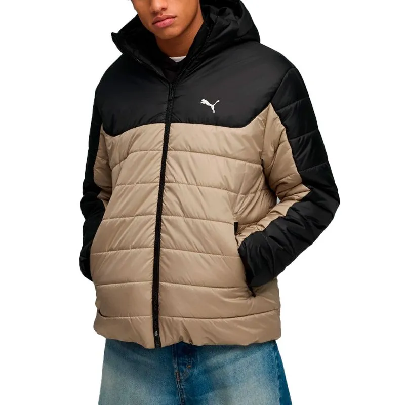 Campera Puma Essentials Hooded Padded Talle: L - Color: Negro