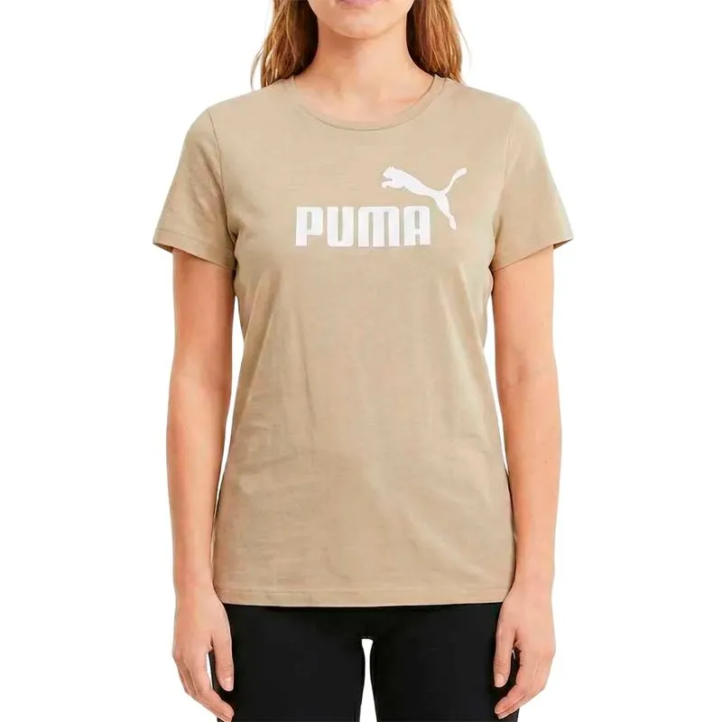 Remera Puma ESS Logo Tee Talle: M - Color: Beige