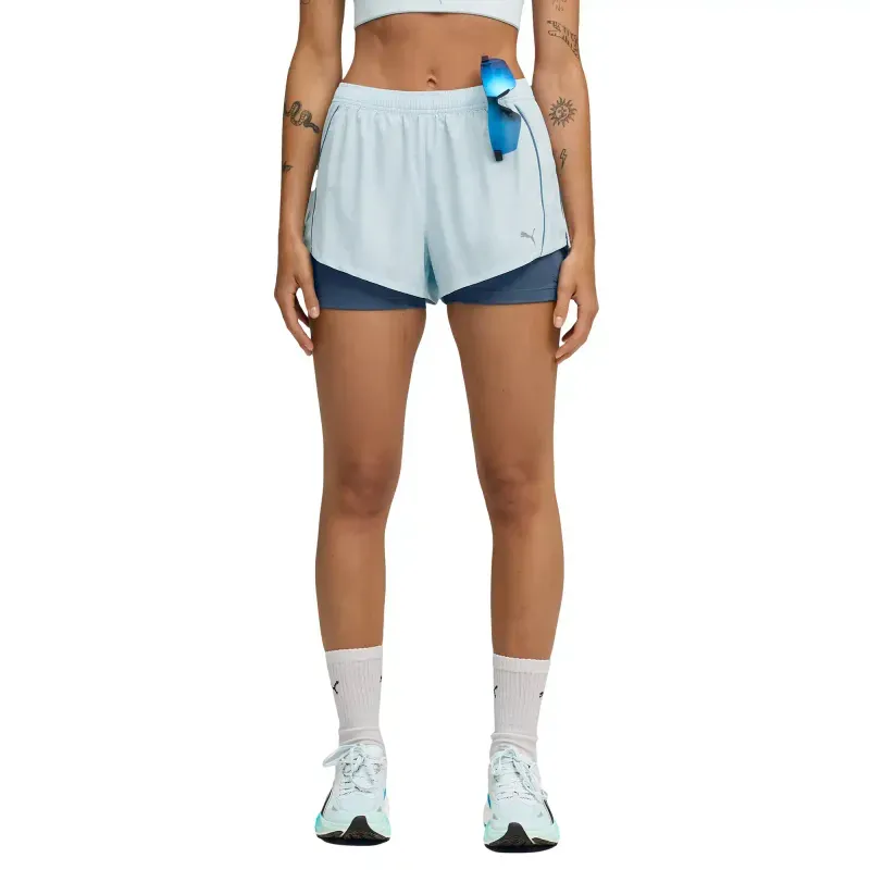 Short Puma Correr VELOCITY 2 en 1 Mujer 526588 47 EGD