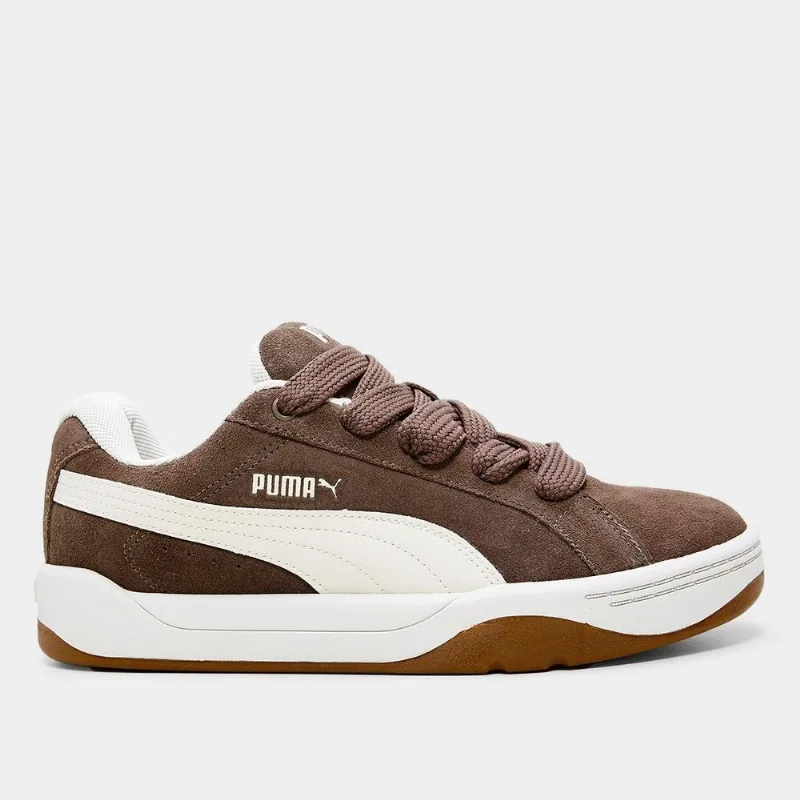 Tênis Puma Park Lifestyle Easy Unissex - Unissex - Marrom Escuro
