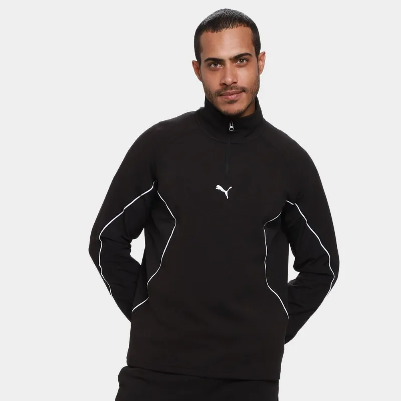 Jaqueta Puma Sport Mid Layer Masculina - Masculino - Preto