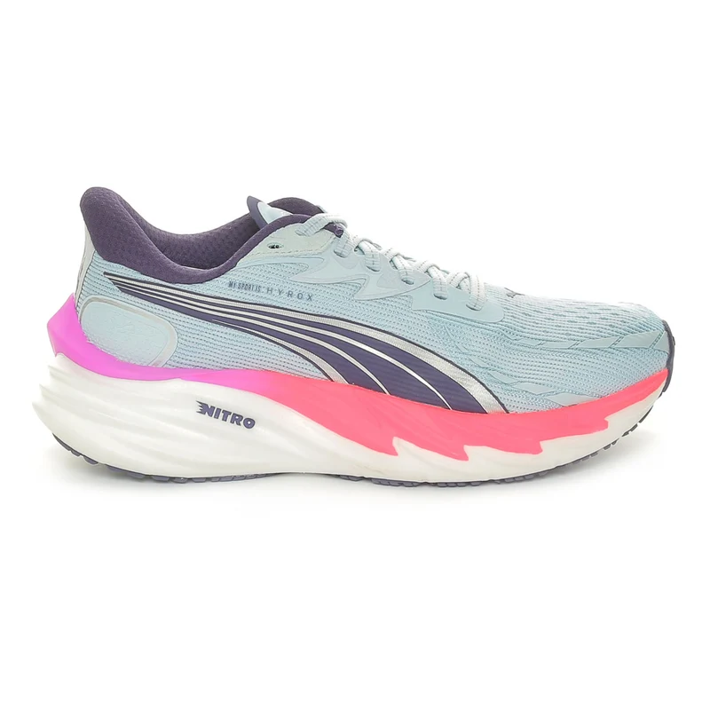 Scarpa da Running Donna Puma x Hyrox Velocity Nitro 4 Azzurro Rosa 38 1/2
