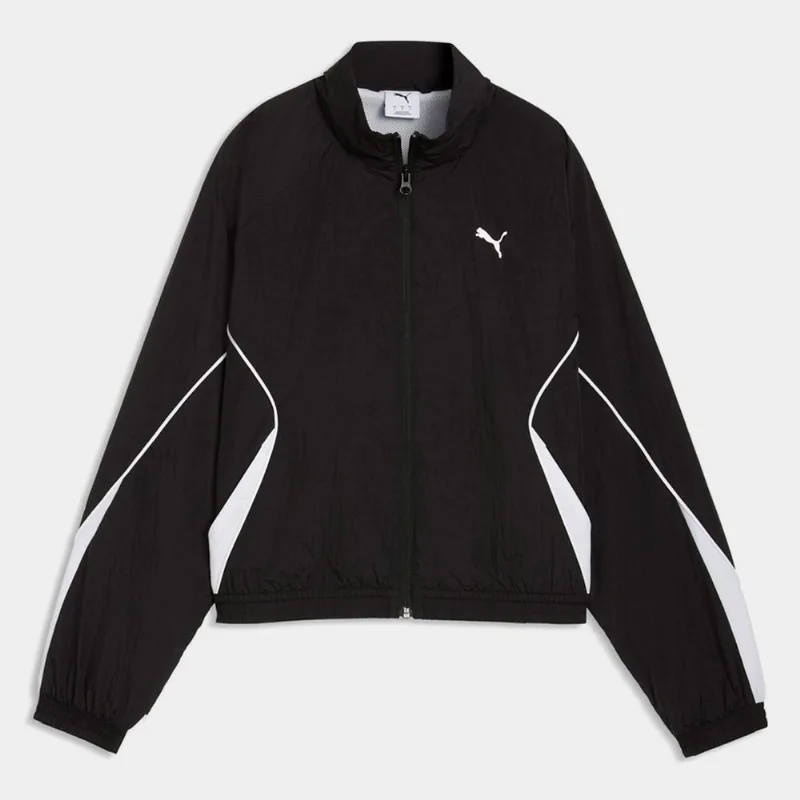 Jaqueta Puma Sport Relaxed Woven Full Feminina - Feminino - Preto