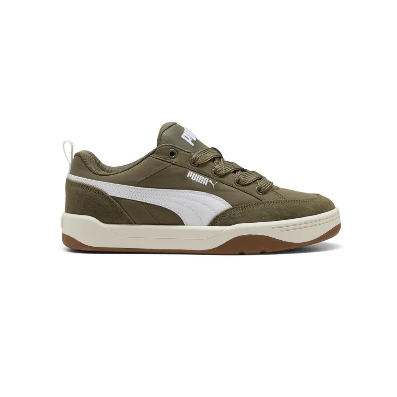 Zapatillas Puma Park Lifestyle Street Sportstyle Unisex Moda Verde