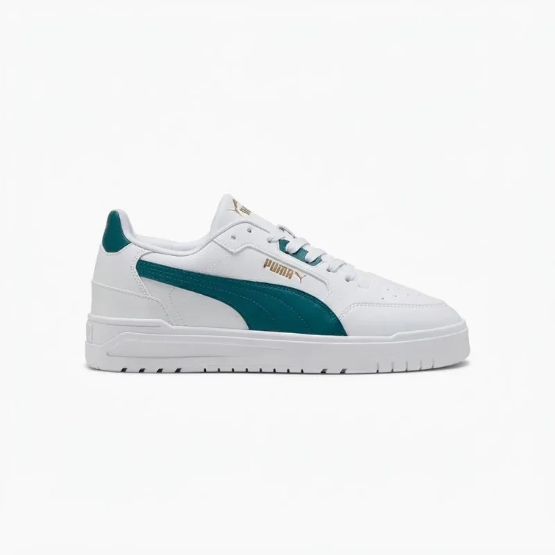 Zapatillas Urbanas para Hombre Puma Shuffle Downtown 402596-13 Blanco Talla 40.5