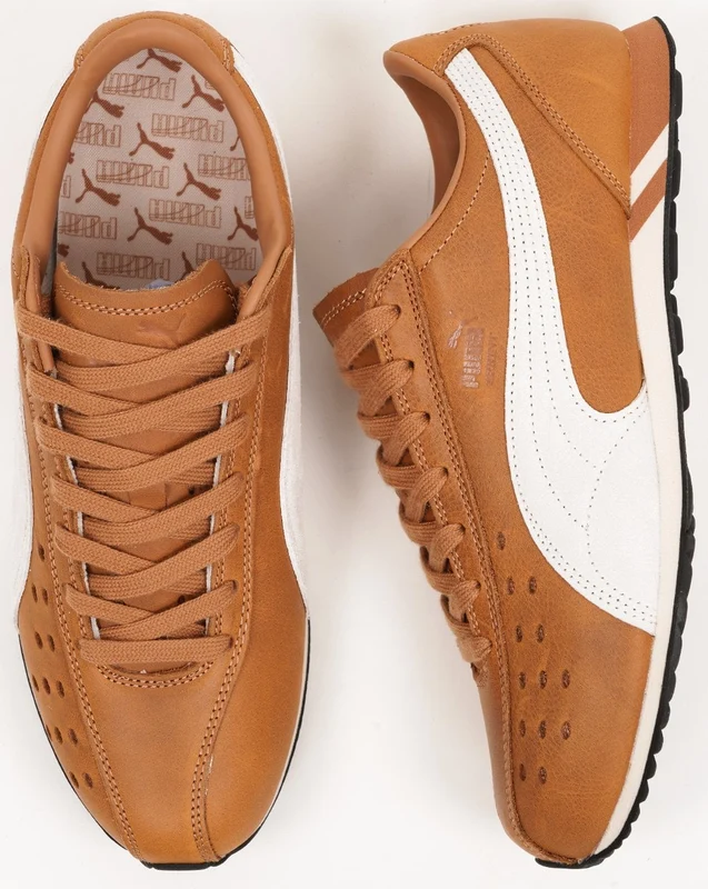 Puma Sprint Premium Trainers Tan 13