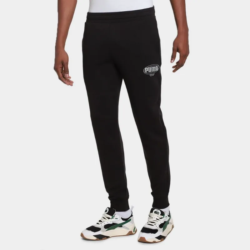 Calça Puma Ess Lab Story 1 Sweatpants Masculina - Masculino - Preto