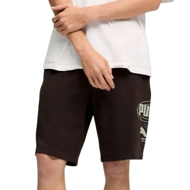 Short Puma Logo Lab Story Negro Talle: S - Color: NEGRO