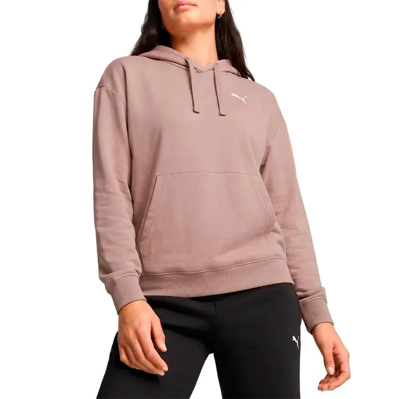 Buzo Puma Comfort Hoodie Rosa Talle: S - Color: ROSA VIEJO