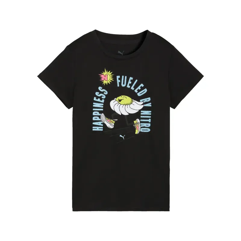 Playera Puma Correr RUN NITRO Graphic Mujer 528443 01 ECH