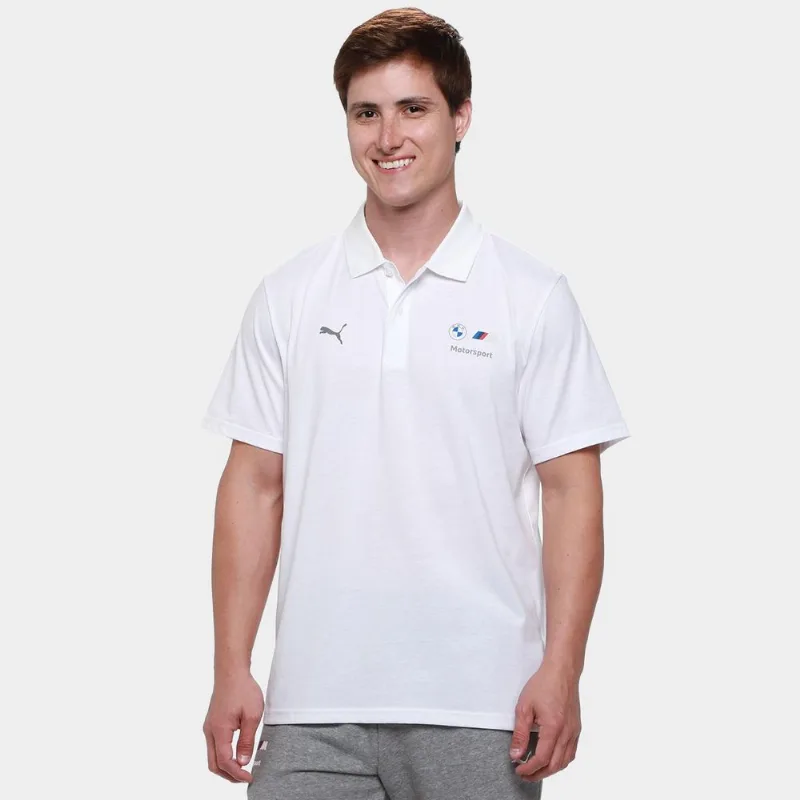 Camisa Polo Puma BMW Mms Ess Masculina - Masculino - Branco