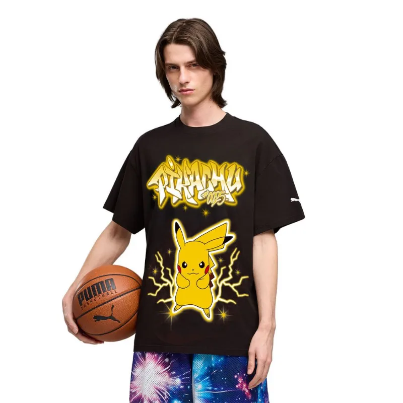REMERA PUMA POKEMON X HOOPS HOMBRE 962-4174/0003