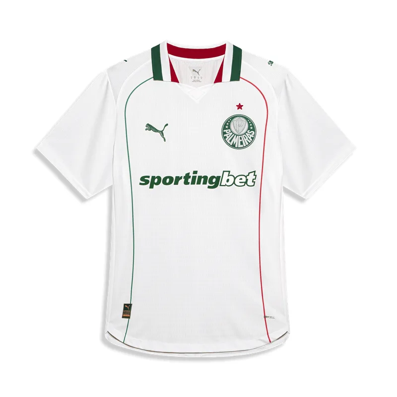 Camisa Palmeiras Puma II 26/27 Jogador - Branco - 2GG