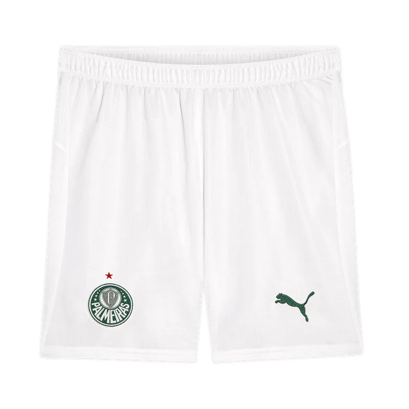 Shorts Palmeiras Puma I 26/27 Torcedor - Branco - GG