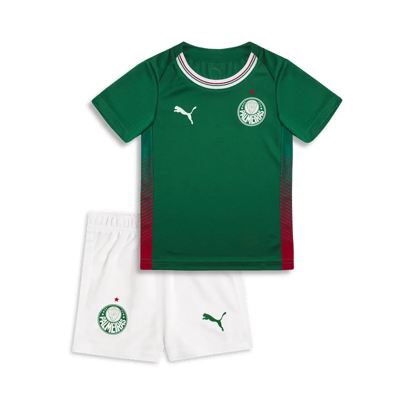 Kit Infantil Palmeiras Puma I 26/27 Torcedor - Verde - 6