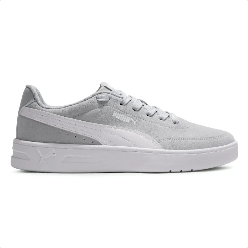 Tênis Puma Court Classic Clean Bdp SD Masculino 41 / Cinza / Branco