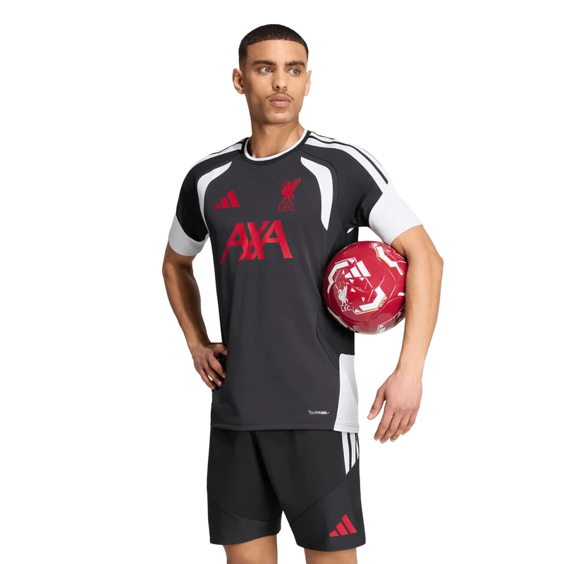 Liverpool Adidas Mens 26/27 Tiro Pro-Training Jersey Black US L