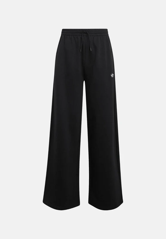 ADIDAS ORIGINALS Pantaloni WIDE LEG PANT FLEECE neri da bambina 11-12Y