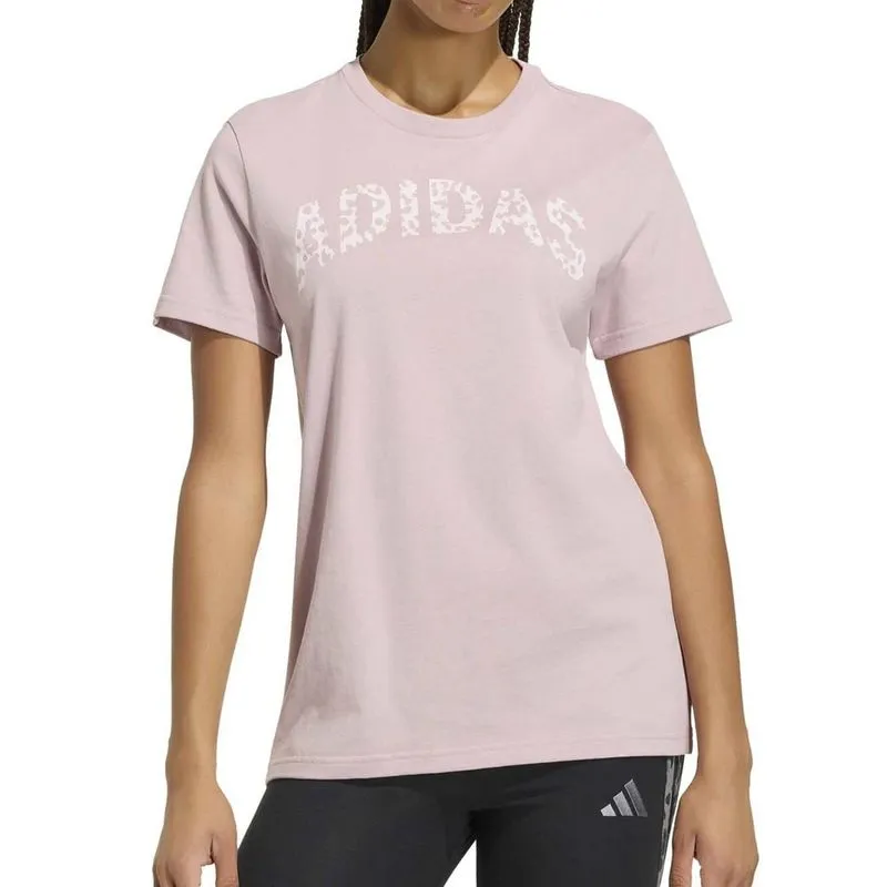 Blusa Adidas Animal Print Feminina Lilás P