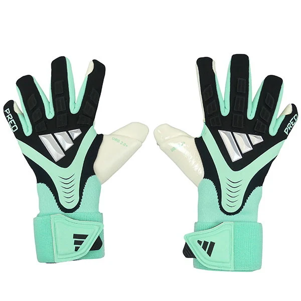 アディダス adidas プレデターGL PRO STRAP VZ226-KE9722 サッカー キーパーグローブ GKグローブ ゴールキーパー ブラック パルスミント BLK/パルスミント(KE9722) / 8号