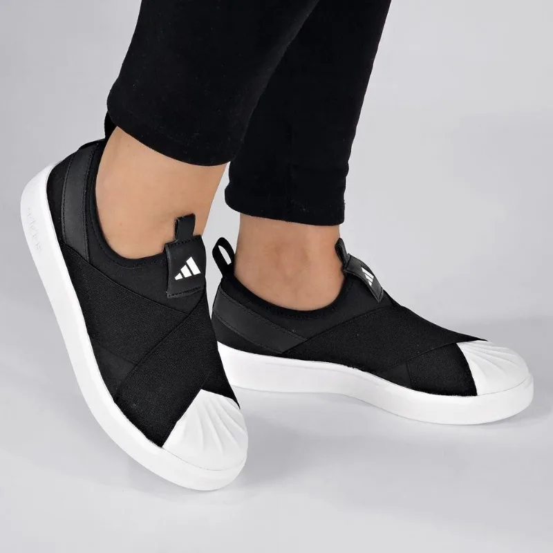 Tênis Adidas Feminino sem Cadarço Streettalk Slip On 37 / Preto