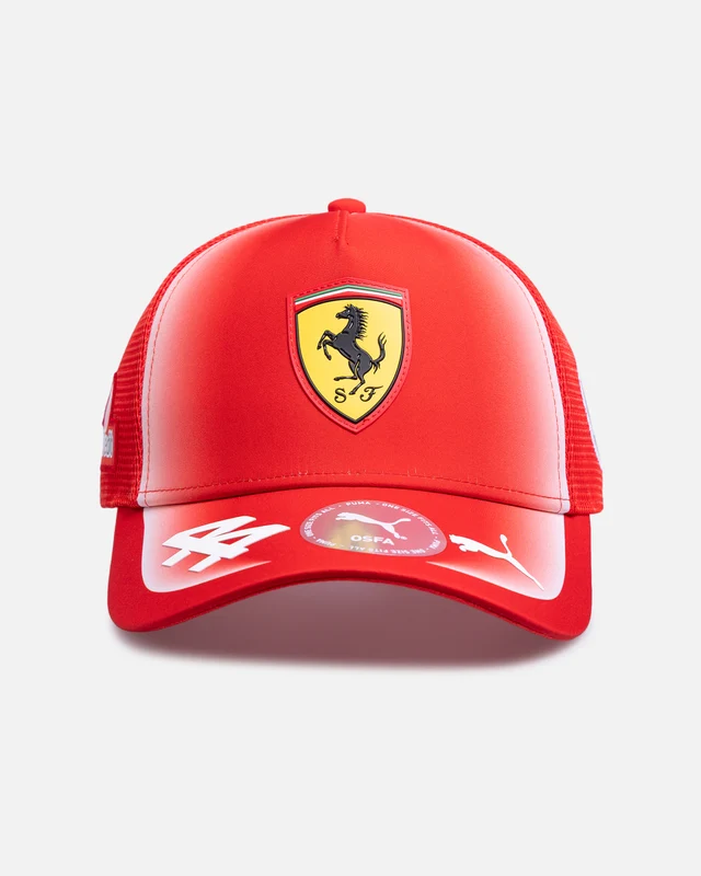 Puma X Scuderia Ferrari HP Replica Hamilton Snapback Baseball Cap Red ONE