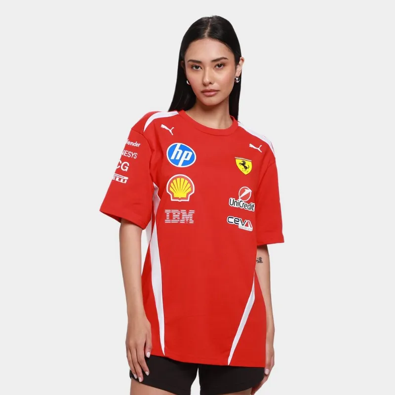 Camiseta Puma Sf Replica Drivers Authentic Masculina - Unissex - Vermelho