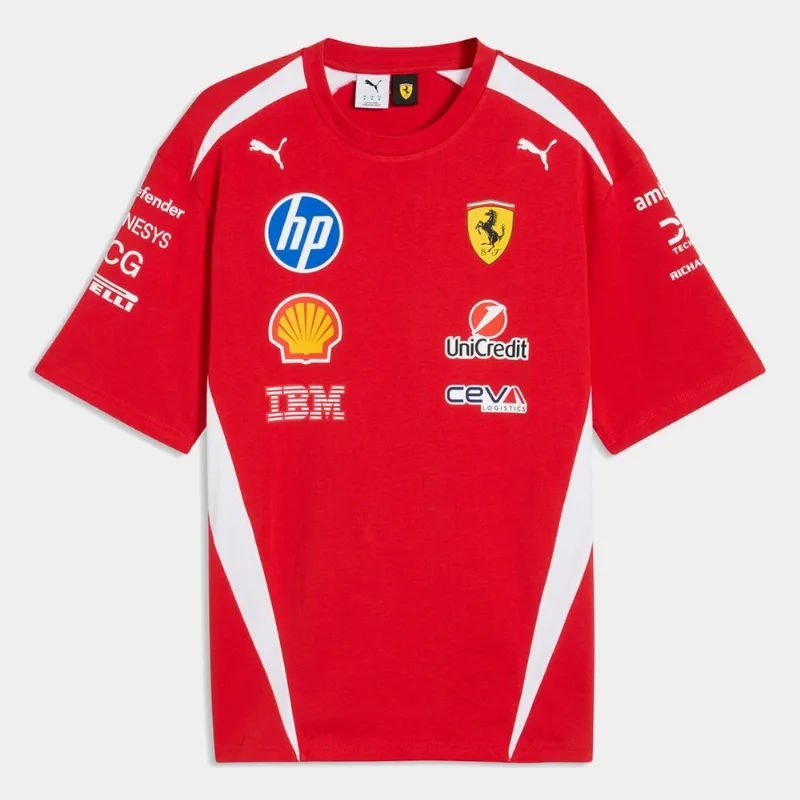 Camiseta Puma Sf Replica Drivers Authentic Masculina - Unissex - Vermelho