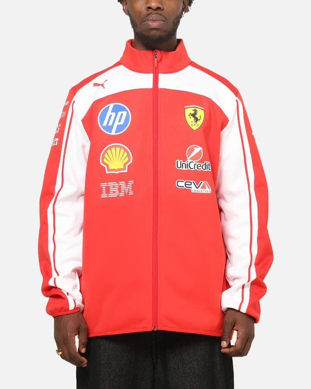 Puma X Scuderia Ferrari Replica Softshell Jacket Red XS