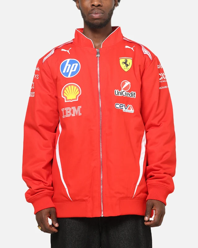 Puma X Scuderia Ferrari Replica Racing Jacket Red XS