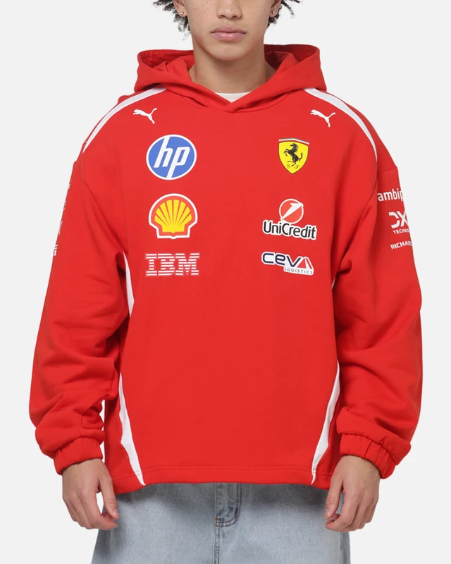 Puma SF Replica Drivers Hoodie Red XL