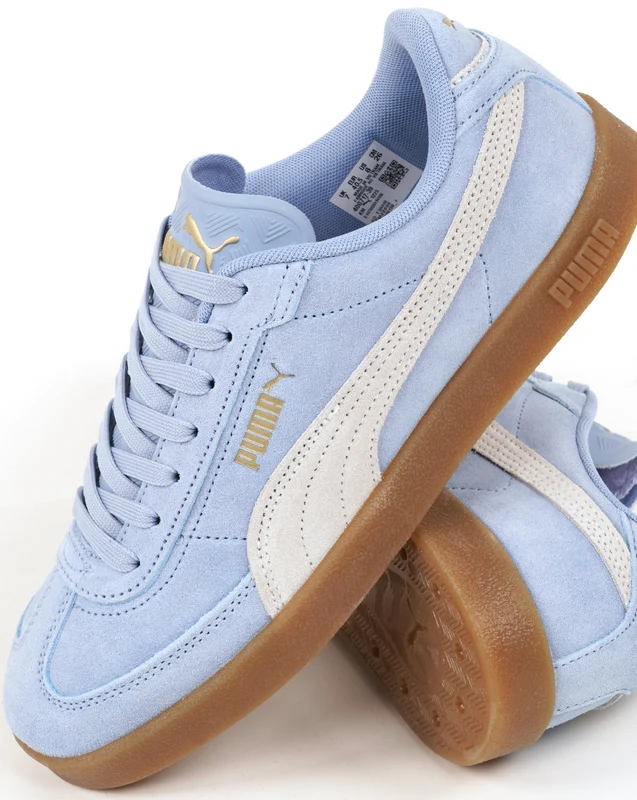 Puma Club II Era Suede Trainers Sky / off white 10.5