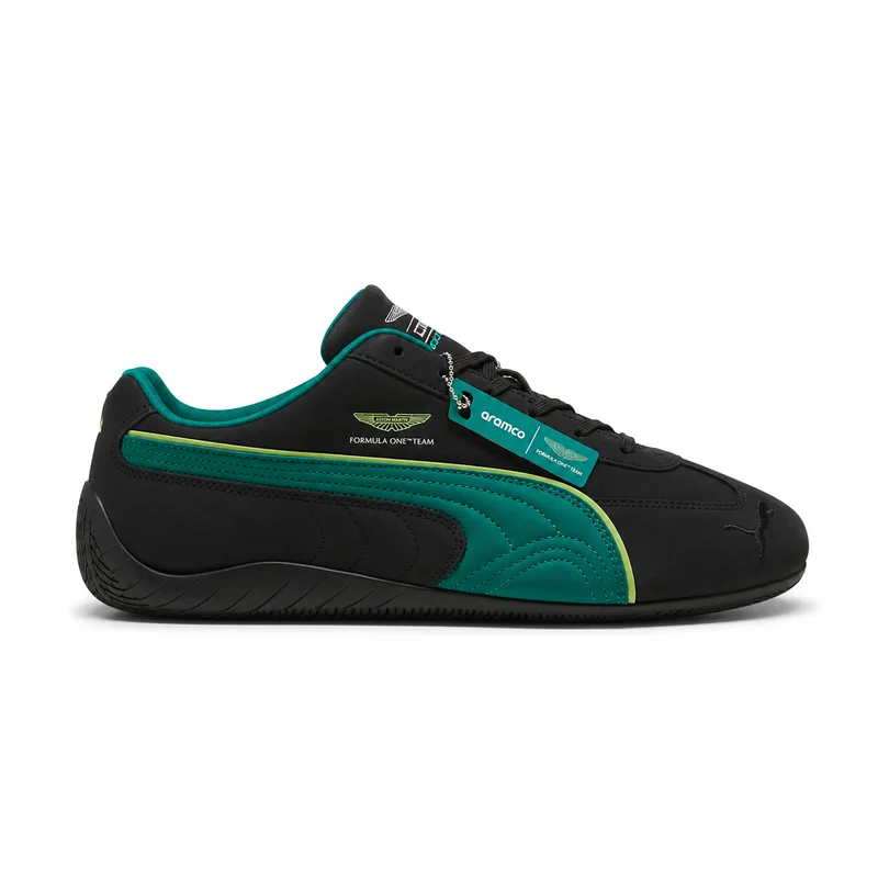 + Aston Martin Aramco F1 Team Speedcat 'PUMA Black Green Lux' UK 7