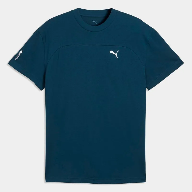 Camiseta Puma Tech Essentials Masculina - Masculino - Azul