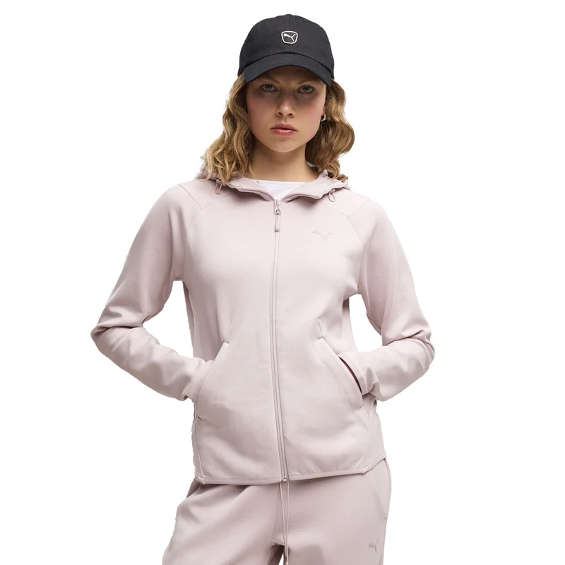 Felpa Donna Puma Tech Sense Rosa S