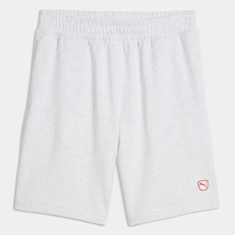 Short Puma Ess Elevated Tr Masculino - Masculino - Off White+Preto