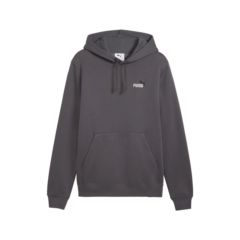 Felpa Uomo Puma Essentials N1 Grigio Scuro M