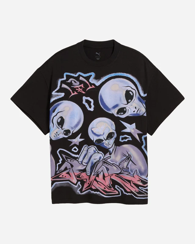 T-SHIRT PUMA MELO ASTERIKS III M 02 / L