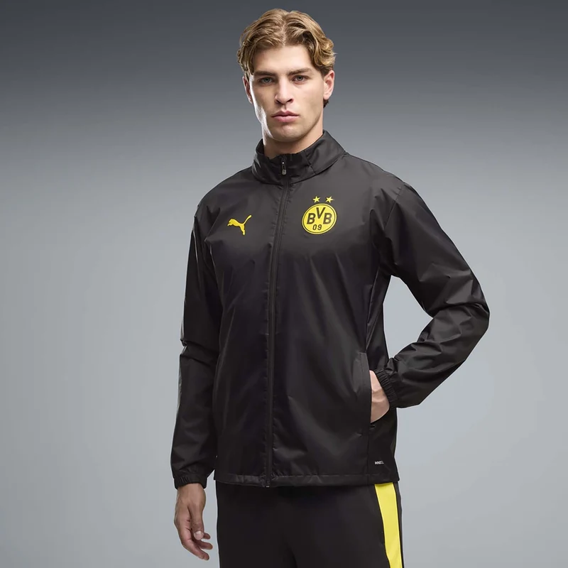 Borussia Dortmund training all-weather jacket S / Zwart