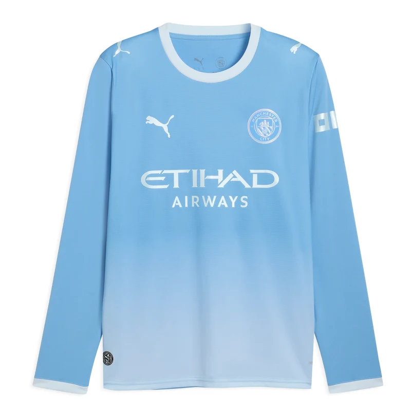 Manchester City Adult 2026/27 LS Home Jersey XS