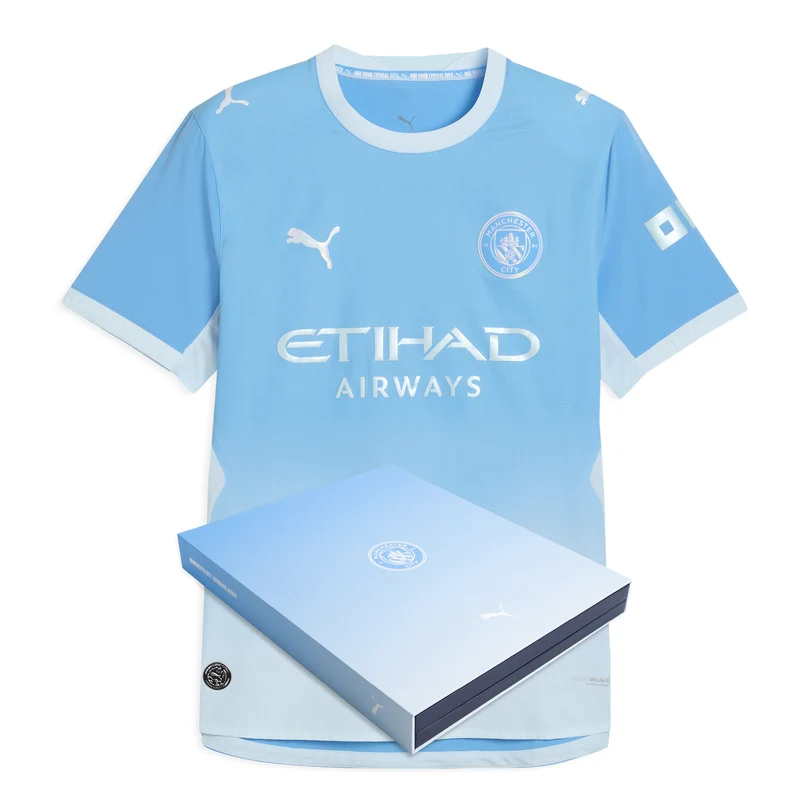 Manchester City Adult 2026/27 Home Authentic Jersey with Packaging L