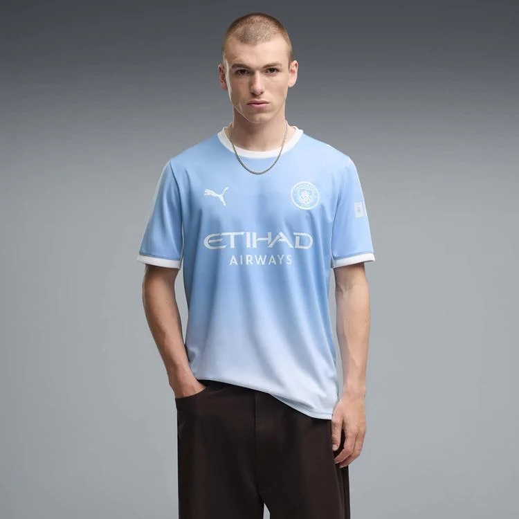 Manchester City FC home jersey replica S / Zwart