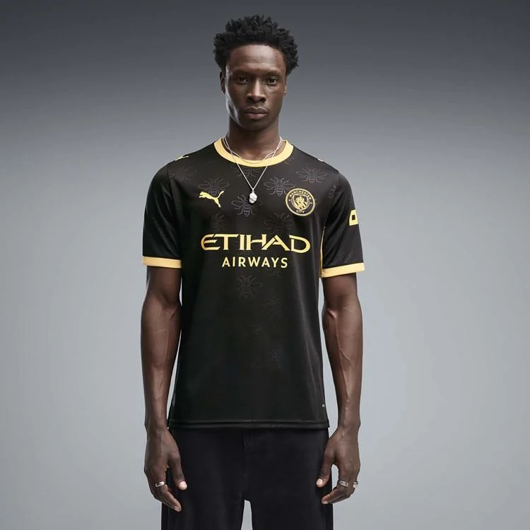 Manchester City FC away jersey replica XL / Wit