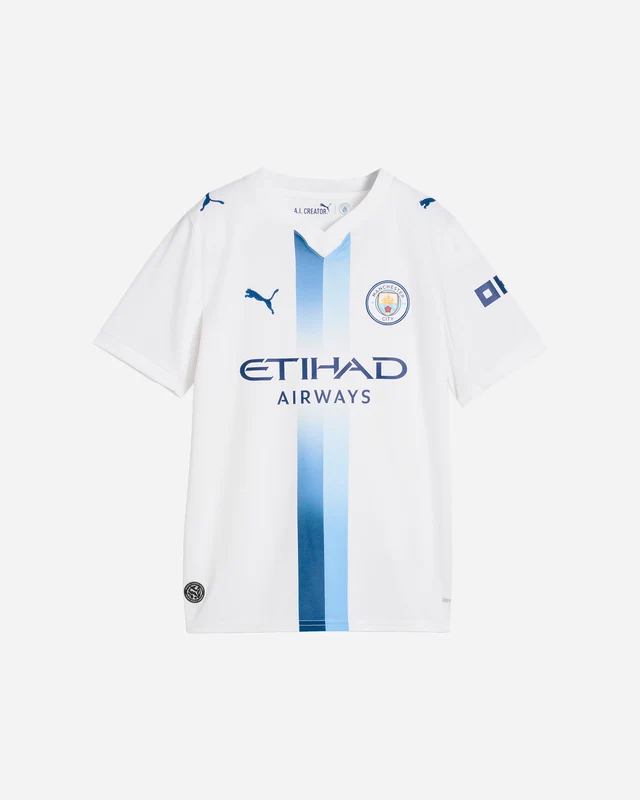 MAGLIA CALCIO UFFICIALE PUMA MANCHESTER CITY 3RD 26-27 REPLICA JR 06 / 176
