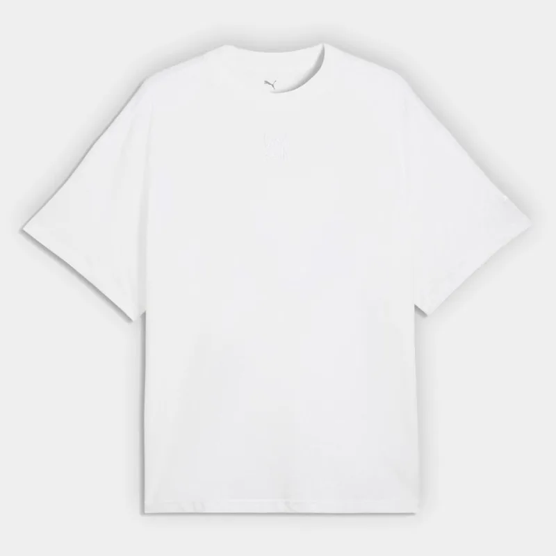 Camiseta Puma Fundamentals Masculina - Masculino - Branco