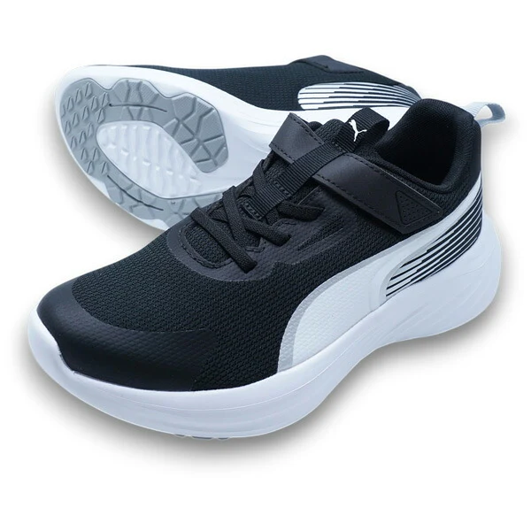 スピード モンスター V5 プーマ PUMA 313960-05 プーマブラック ジュニア ランニングシューズ プーマブラック / 20.0cm