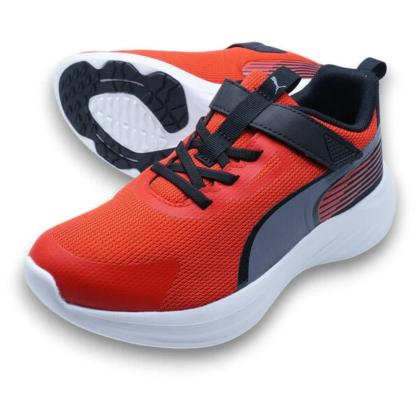 スピード モンスター V5 プーマ PUMA 313960-06 プーマレッド ジュニア ランニングシューズ プーマレッド / 20.5cm