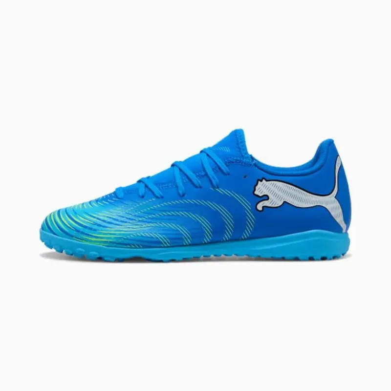 Chuteira Infantil de Futebol Society Future 9 Play Puma Azul, 38 BR