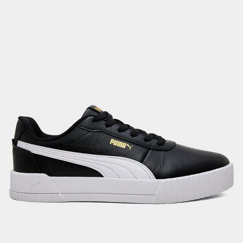Tênis Puma Nyra Bdp Feminino - Feminino - Preto+Branco